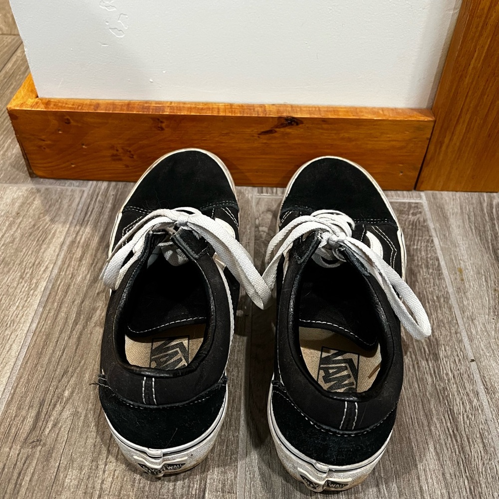 Vans Black and White Sneakers - Picture 4 of 5